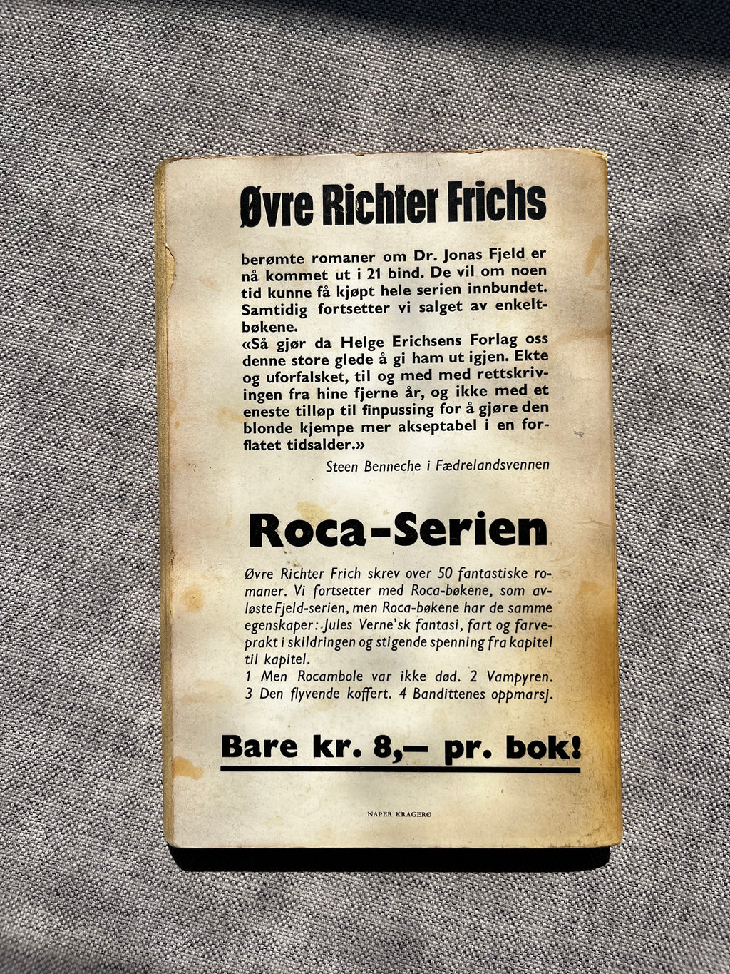 SOLGT! Øvre Richter Frich: Bandittenes oppmarsj